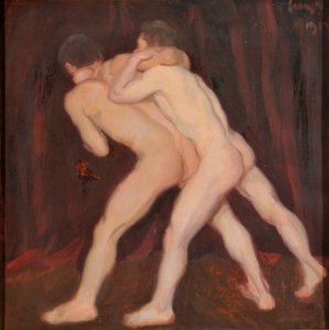 Lottatori da Károly Ferenczy